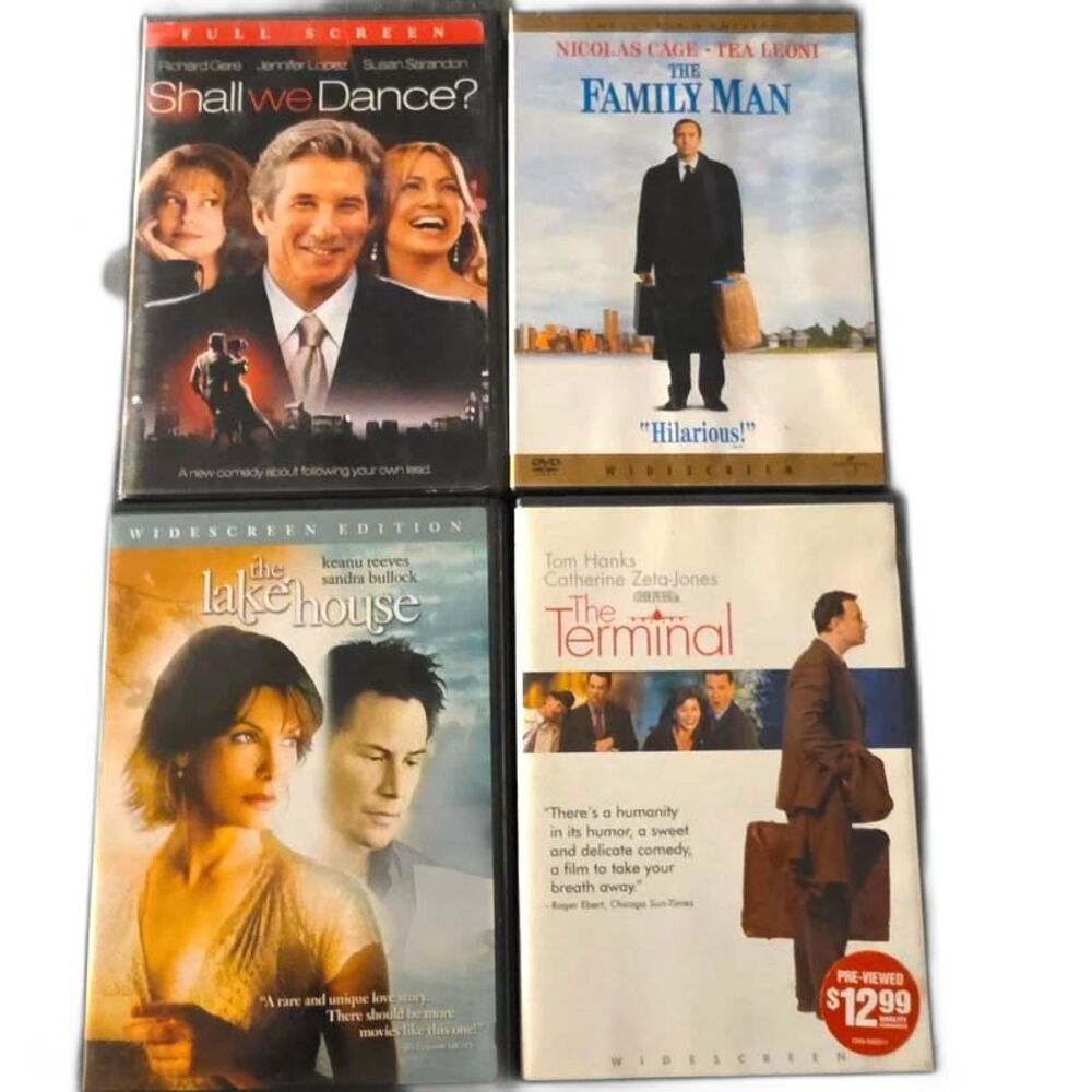 DVD Romance Movie Lot 8 Movies Sex and the City Notebook Lake House Terminal